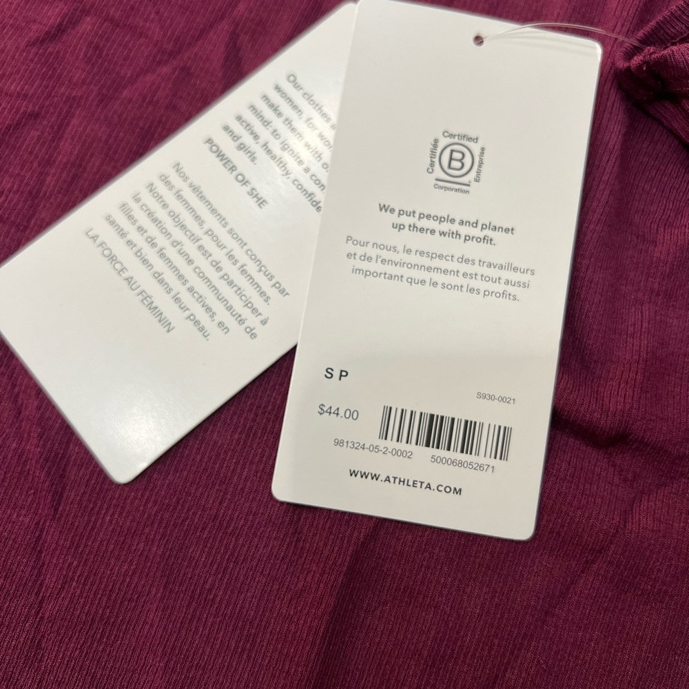 NWT Athleta WELL RESTED
RIB SLEEP TANK - Picture 6 of 6